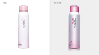 粉色浪漫與修圖藝術的碰撞 化妝品噴霧瓶的淘寶商拍精修指南